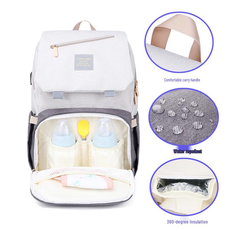 Maternity Travel Backpack: Multifunctional, Waterproof Mother & Baby Bag, New 2025 Edition