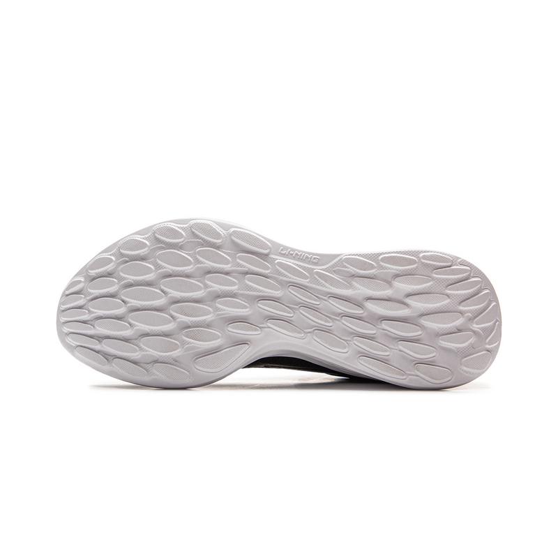 Li-Ning Comfortable Versatile Non-Slip Wear-Resistant Low-Top Casual Running Shoes Men Sneakers Black White ARSV121-4
