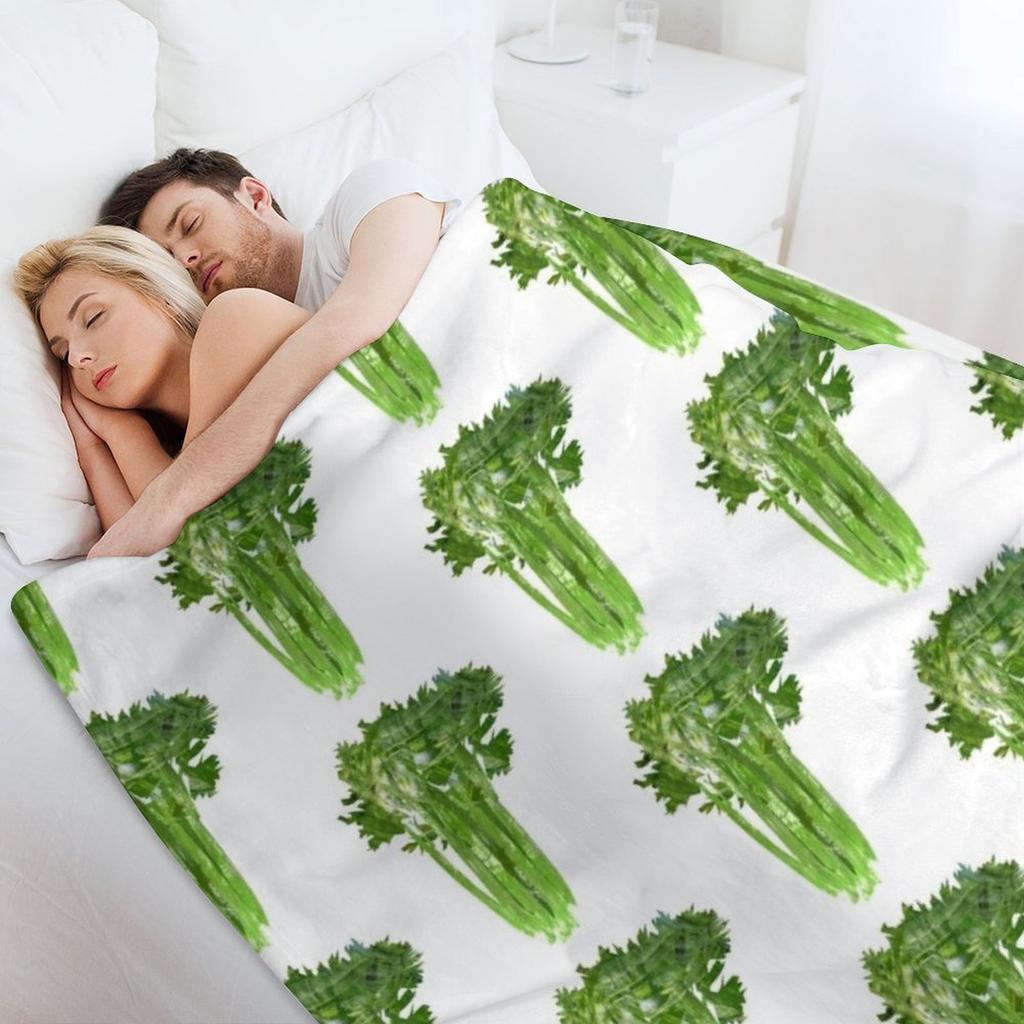 Celery Throw Blanket Fashion Sofas Bed Cute Decorative Beds Blankets