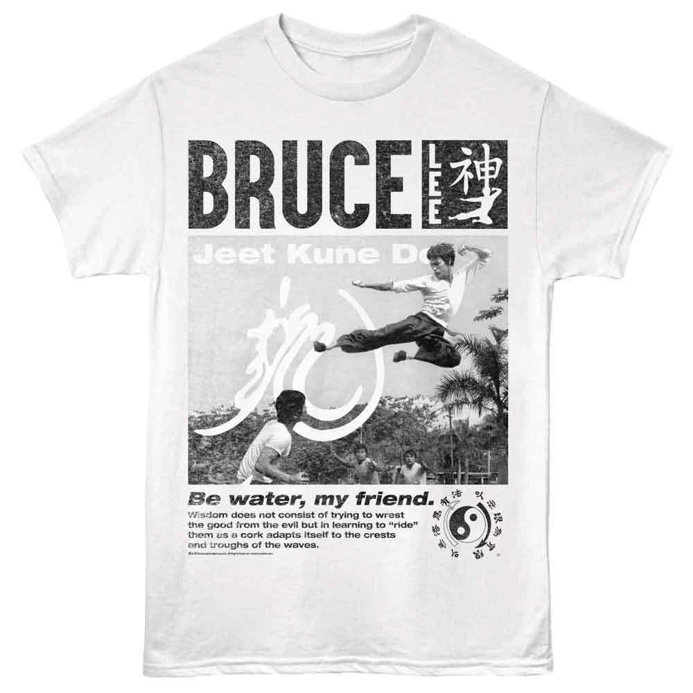 Bruce Lee - Wisdom - American Classics - White  Short Sleeve Children s T-shirt 130