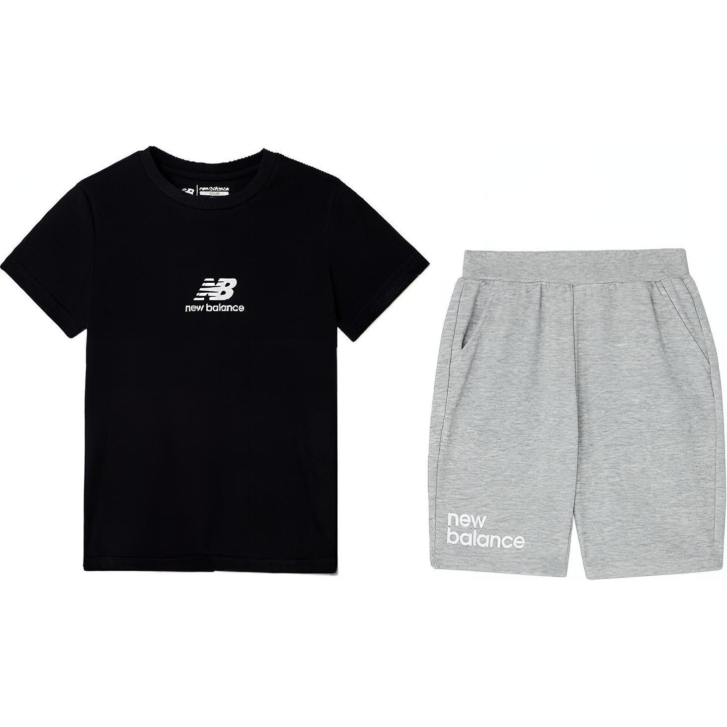 New Balance Kids Casual Sportswear Crew Neck Moderate 2SA2S013-BK 120