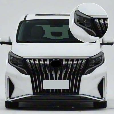 Premium TPU PPF for GAC Motor GAC M8 2017-2026 High-Gloss Smoke Black Pre-Cut Headlight Cover Anti-Scratch Protective Vinyl Kit