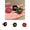 Stylish Cartoon Ring For Women Irregular Trendy Element Handmade Alloy Available In Pink Green And Black
