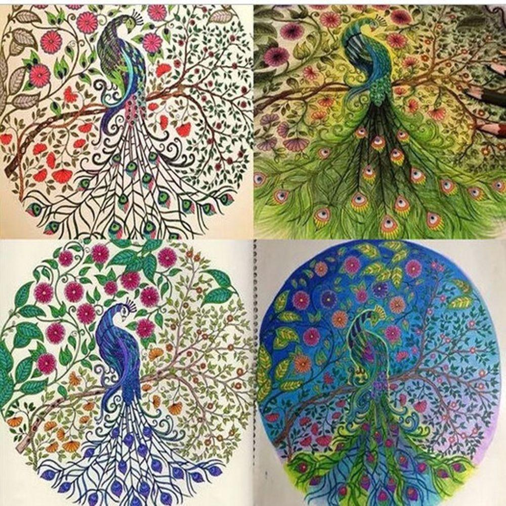 Kill Time Office School Relieve Stress Painting Books Graffiti Hand Painted Drawing Coloring Book