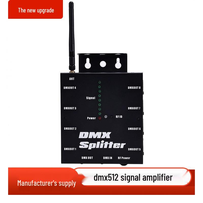 DMX512 Wireless Lighting Controller with LCD: Transceiver, Transmitter, Receiver for Stage Lights