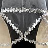 Short Bridal Lace Veil for Photo Studio or Wedding Dress Shop