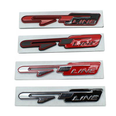 Autoaufkleber GT Line Abzeichen Emblem für Peugeot GT 308 508 3008 5008 KIA Forte Optima Picanto Stinger Sorento Renault Clio