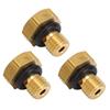 3pcs Carburetor Float Bowl Drain Screw with O Ring 6H3 14992 00 for 2T 40 50 60 75 To 90 Horsepower Outboard Engine