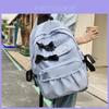 Bowknot Nylon Girls Backpack With Breathable Cushioned Straps For School Use