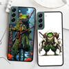 Cute Mouse Axolotl Frog Wizard Phone Case For Samsung Galaxy S22 S25 Ultra S21 S10 Plus S26 Edge S20 S23 S24 FE Cover Silico