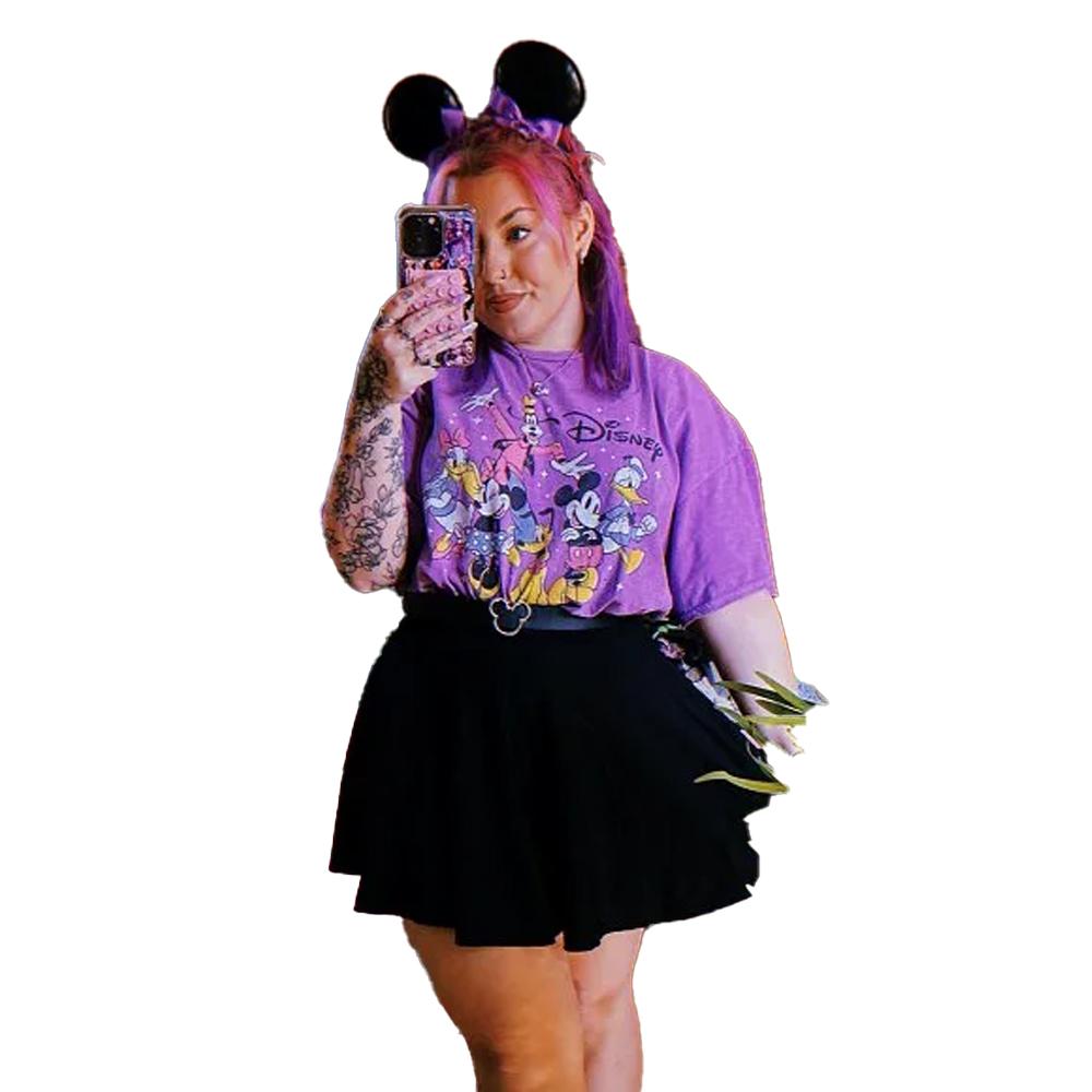 Mickey Mouse & Friends Unisex Adult Vintage Wash T-Shirt