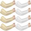 Protective Arm Sleeves for Elderly with Thin Skin - 8 Pairs