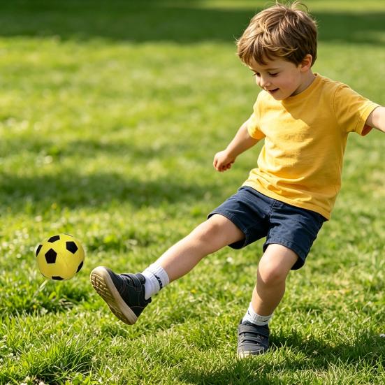 Creative Soccer Footbag, Soft Juggling Balls,Handwoven Football Bag, Colorful Bean Bags for Kids Outdoor Play