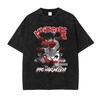 Anime MMakunouchi IIppo Tshirts Oversized Vintage Washed HHajime No Ippo T Shirt Manga The FFighting T Shirt for Man Cotton