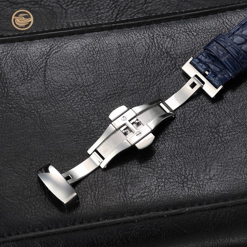 19mm 20mm 21mm 22mm 23mm Krokodilleder Uhrenarmband für Tissot 1853 T035 T099 T063 Lilock T006 T41 Echtes Lederarmband Herren