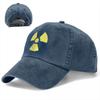 Test Radioactive Unisex Baseball Caps Distressed Cotton Hats Cap Casual Outdoor Activities Headwear