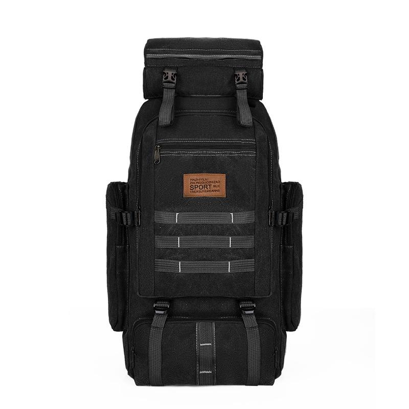 Camouflage Tactical Mountaineering & Camping Backpack - Double Shoulder, Large Capacity, Travel Luggage Storage Bag.