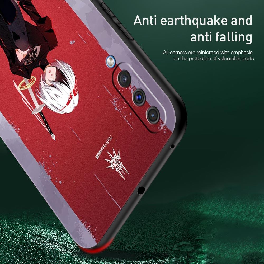 Phone Case For Samsung Galaxy A52 A14 A50 A70 A10S A30 A40 A20S A20E A02S A12 A22 A72 A32 5G A04s Nier Automata Cartoon Cover