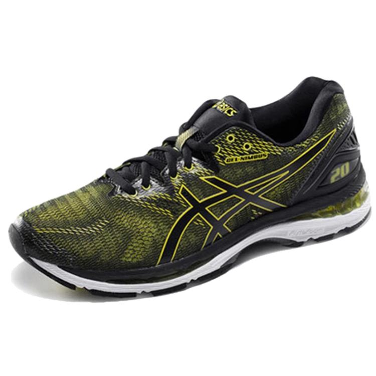 New Asics Gel Nimbus 20 Sulphur Spring 'Black White' T800N-8990