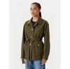 Demi-season Jacket WW0WW45620 Green Regular Fit