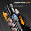 High Power Bright LED Flashlight Built-in Battery USB Rechargeable Outdoor Camping Light Portable Torch Emergency Lighting
