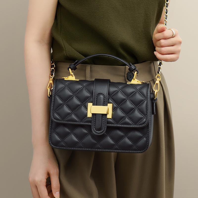 2025 Herbst Winter Neue Nische Ketten Crossbody Tasche High-End Luxus Echtes Leder Handtasche Kleine Tasche