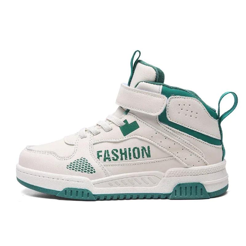 Fashion Girl Sneaker Children Casual Shoes High Top Autumn Kids Sneaker School Tennis Sports Shoes for Boy
