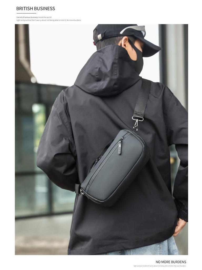 Trendige Leichte Multifunktionale Umhänge-Brusttasche - Oxford-Gewebe Pendler-Rucksack