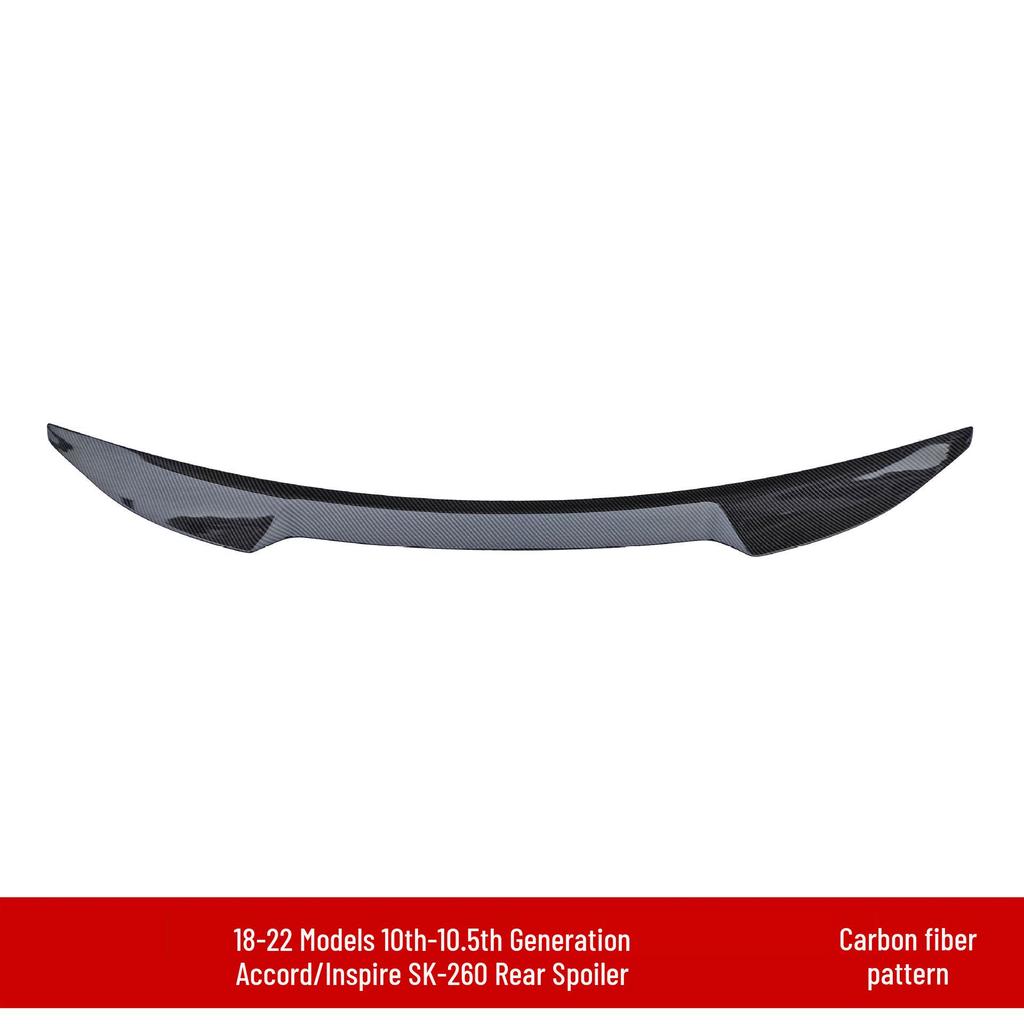 18-21 Accord Inspire SK-260 Kit: Front Lip, Rear Spoiler, Side Skirts, Rear Diffuser.