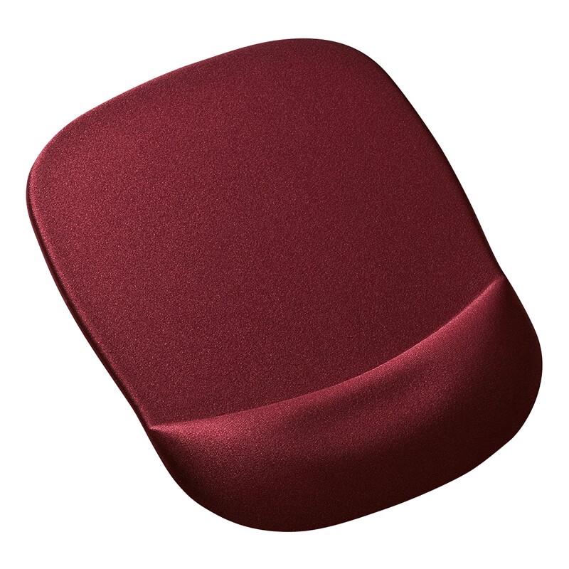 SANWA MPD-MU1NWR Memory Foam Mouse Pad with Wrist Rest