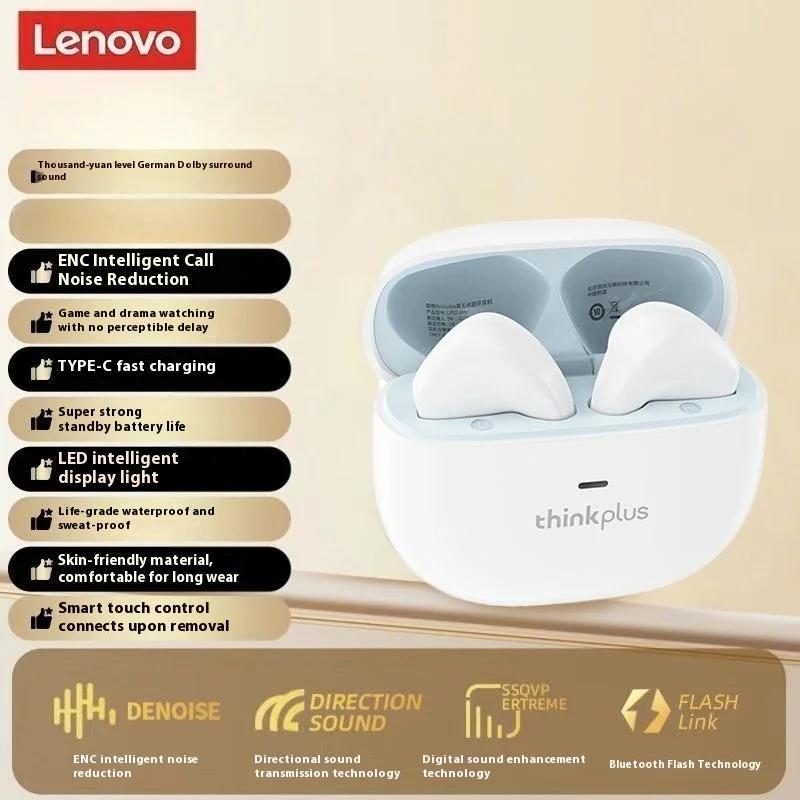 New Lenovo LP31 Pro Wireless Bluetooth 6.0 Earphones TWS HiFi Stereo Headphone Noise Reduction Earbuds Gaming Sport Headset with Mic
