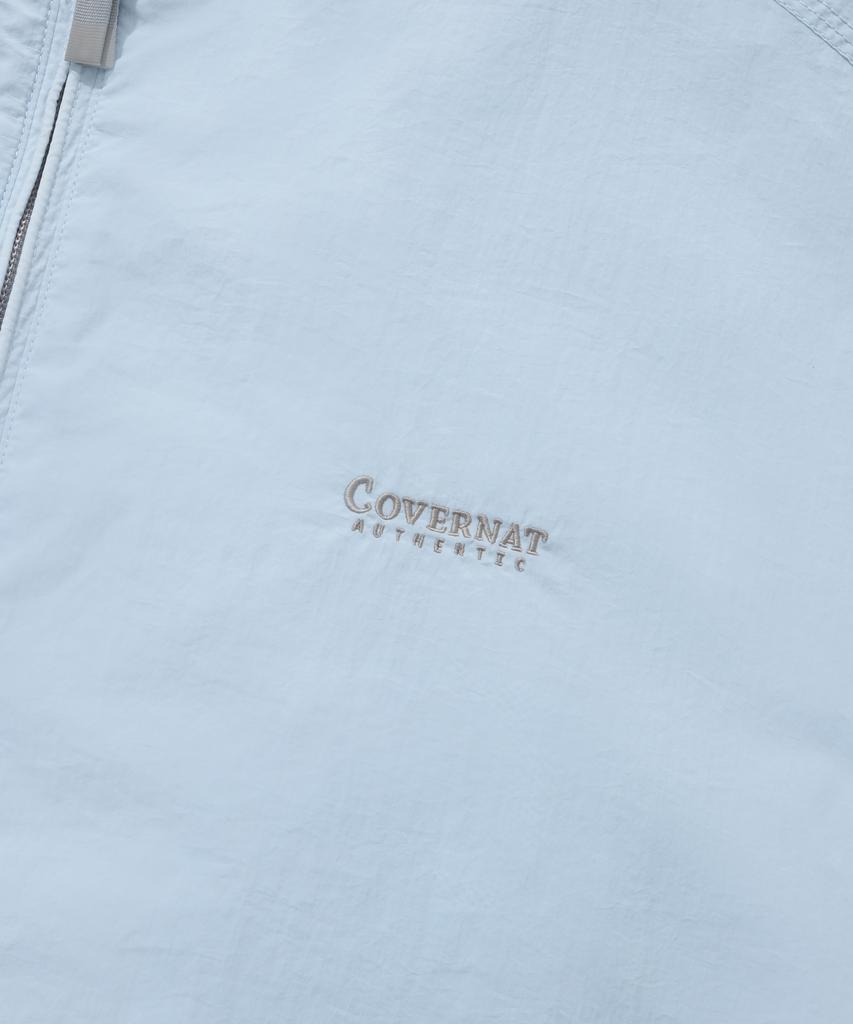 Covernat Comfy Nylon Track Jacket Light Blue