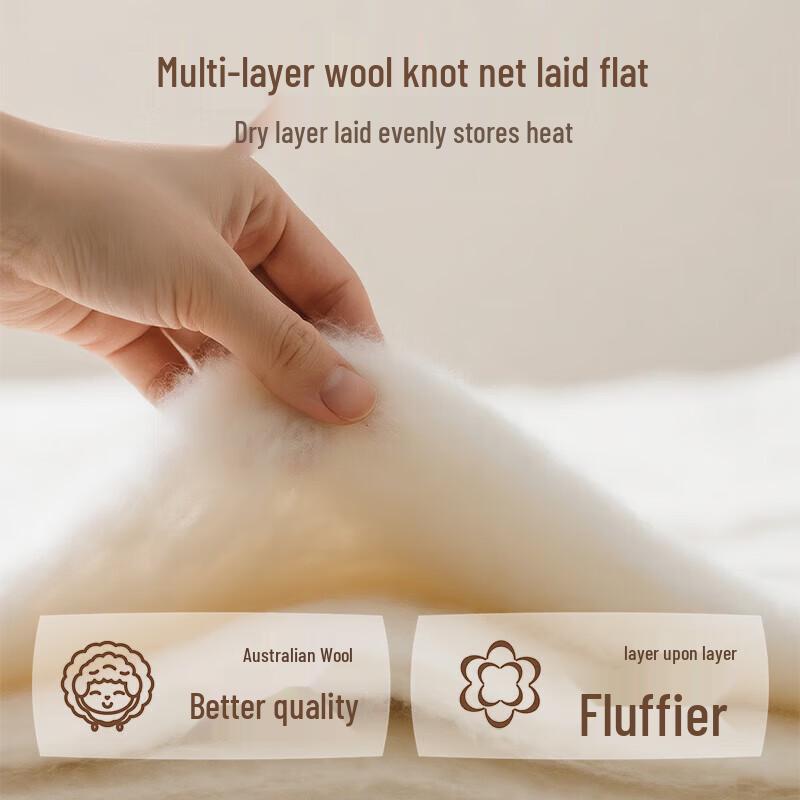 HLA Home 7A Antibacterial Pure Wool Winter Duvet
