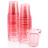 100/50Pcs Plastic Drink Cup 12oz Wine Glasses Crystal Cocktail Cups Cold Drinking Party Glasses for Wedding Party Dessert Cup