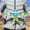 35cm Plastic Eagle Kite DIY Toy Flying Bird Kites New Large Eagle Kites  Garden Outdoor Sports