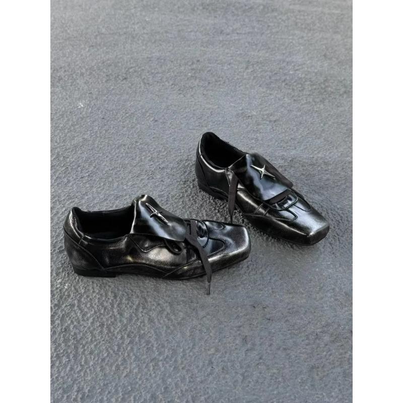 Fashion Handmade Soft Bot Ballet Sle Single Oes Retro Knot Design High-End Training Oes for Women Spring Season Versatile Lo...