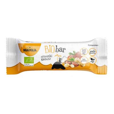 Organic Peanut Bar 35g Naura