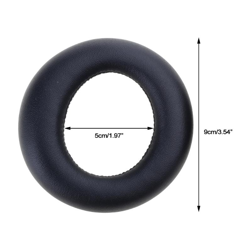 Headphone Covers Ear Pads Replacement Component Leather Pads for Headset Spare Accessories Protein Leather Adopted