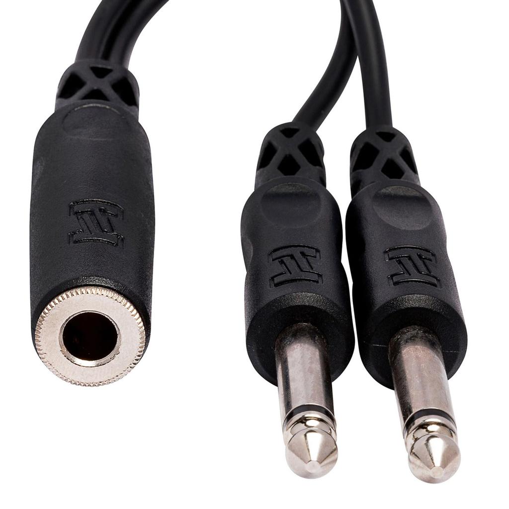 Hosa Y Cable Mono F To Dual Mono M YPP-106