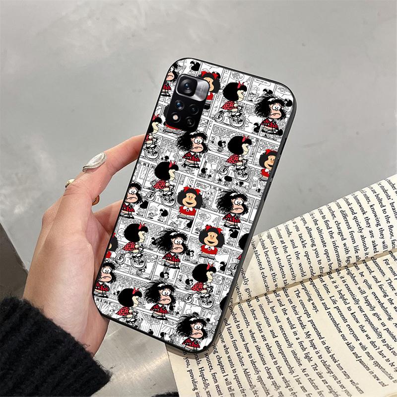 Phone Case For Xiaomi Poco C71 15T 14T Pro Redmi Note 15 14 14 13 Pro Redmi A5 15C 13C Mafalda