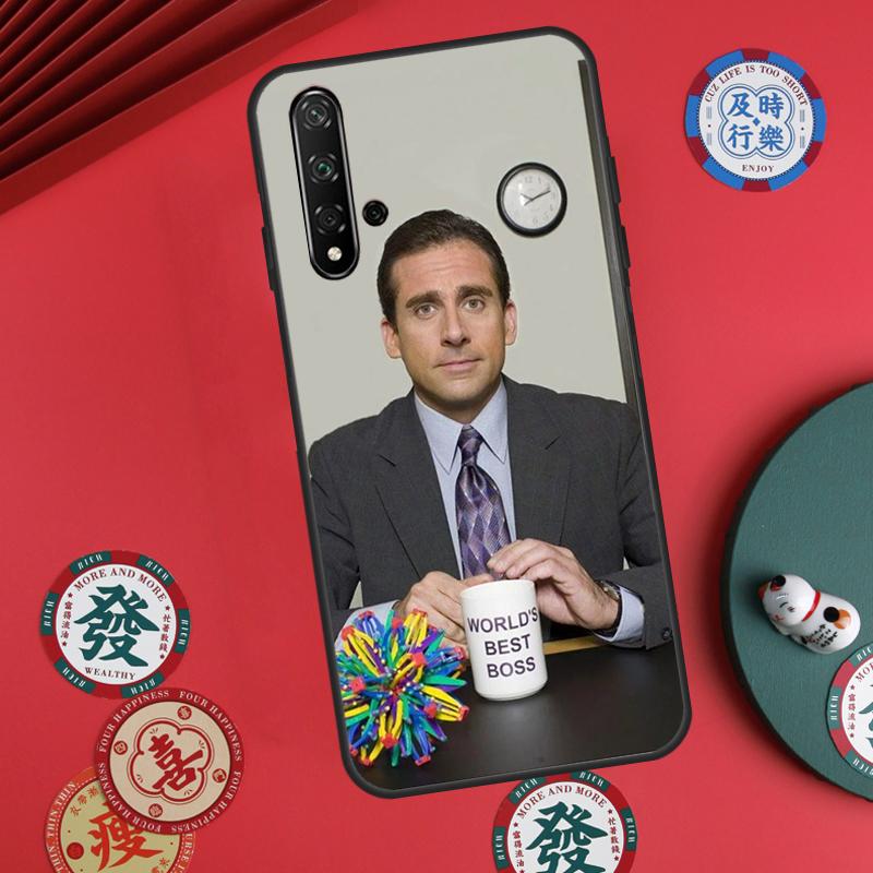 

Michael Scott The Office For Huawei Nova 5T 9 10 SE 7i 8i 11i 12i Y73 Y72 Y61 Y91 Y60 Y70 Y90 P20 P30 P40 Lite Case Nova 11 Pro
