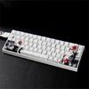 Professional PBT Keycaps MXes 60/68Keys Dyes Sublimated Plums Flower Pattern Ergonomic OEM Profile Computer Access