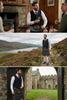 Argyle Prince Charlie Weste Kilt-Outfit Schottische Weste Distelknöpfe
