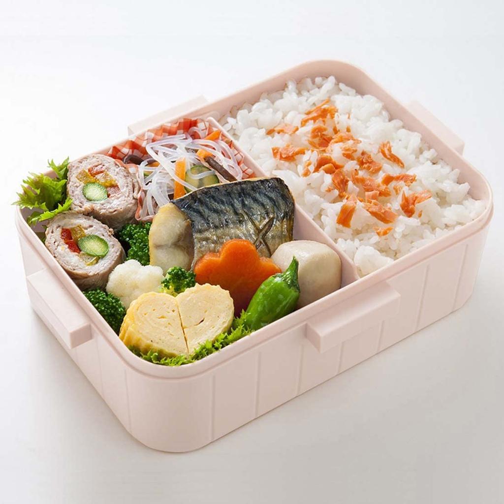 Skater Bento Dishwasher Made in Dusky Women's Box, 650ml, 4-Point Lock, Antibacterial, Safe, Leak-Resistant, Japan, Pink, YZFL7AG-A