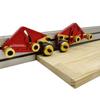 Double Wheel Woodworking Feed Systems Customizable Slider Configuration for Various Thickness