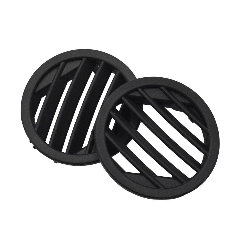 Air Conditioner Outlet Vent Shutter Car Dashboard Round AC Vent Outlet Grille Cover for Mercedes Benz X204 GLK Class 2009-2015