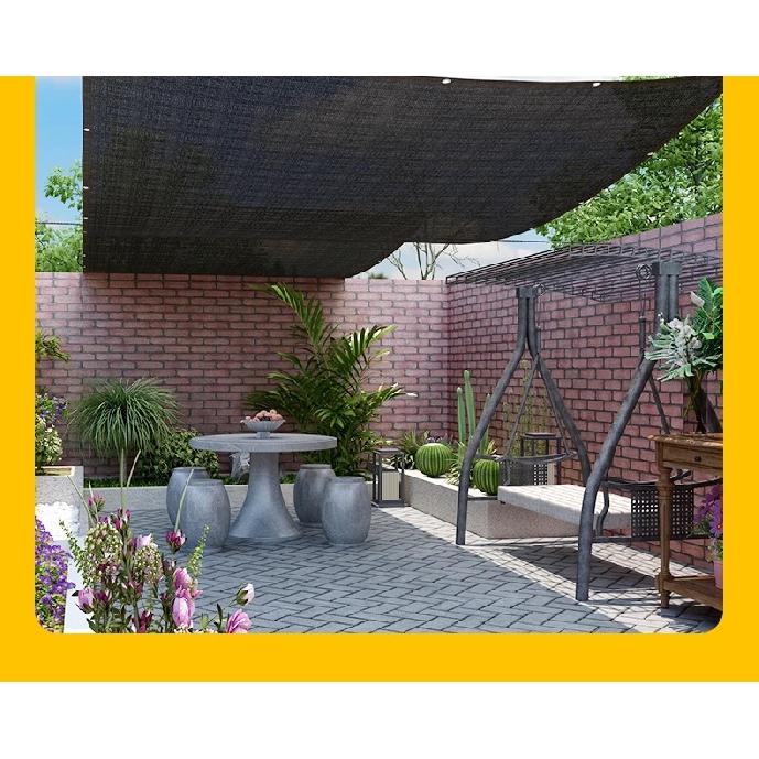 Black Shade Net Thickening Encryption Sunscreen Shading Net Balcony Courtyard Insulation Cloth Outdoor Plant Shading Network