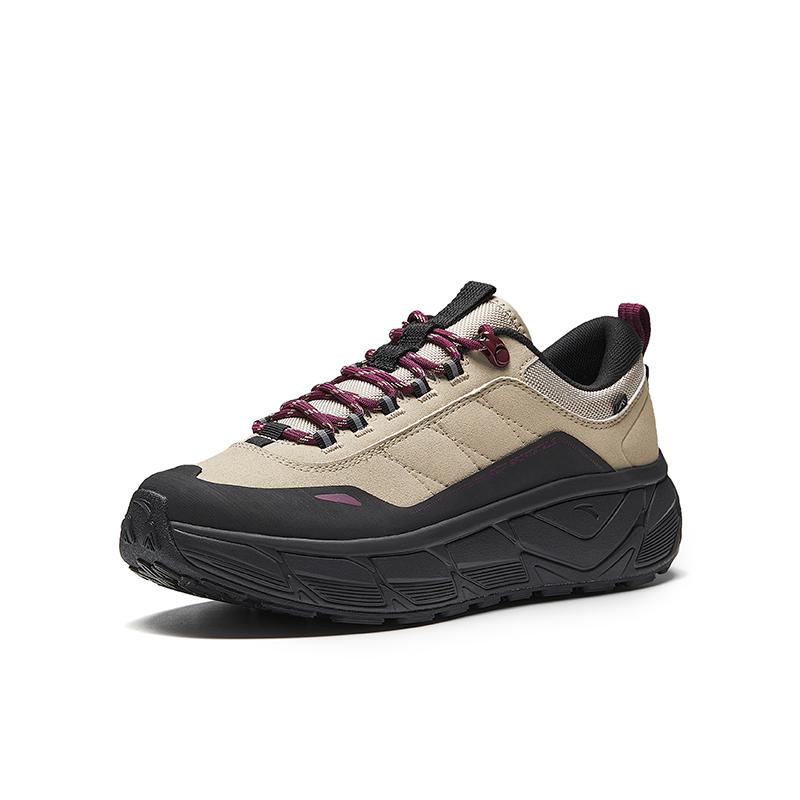 Anta Outdoor Work Protective Full Rubber Sole Non-Slip Wear-Resistant Sports Shoes Men Sneakers Naked-Khaki Basic-Black 112548860-4