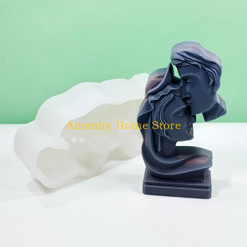 F26C Mould Resin Casting Molds DIY Silicone Mould Geometric Mold Silicone Mold Handicrafts for Candle Making