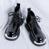 Leather Shoes For Man Platform Genuine Leather Big Size Shoes High Quality Designer Formal Platform Casual Shoes Outdoor